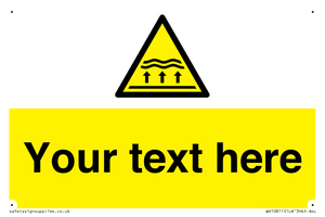 Custom Warning: Flood zone